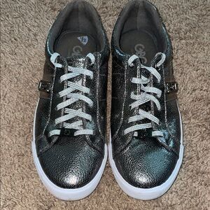 GBG Stylish Metallic Sneakers